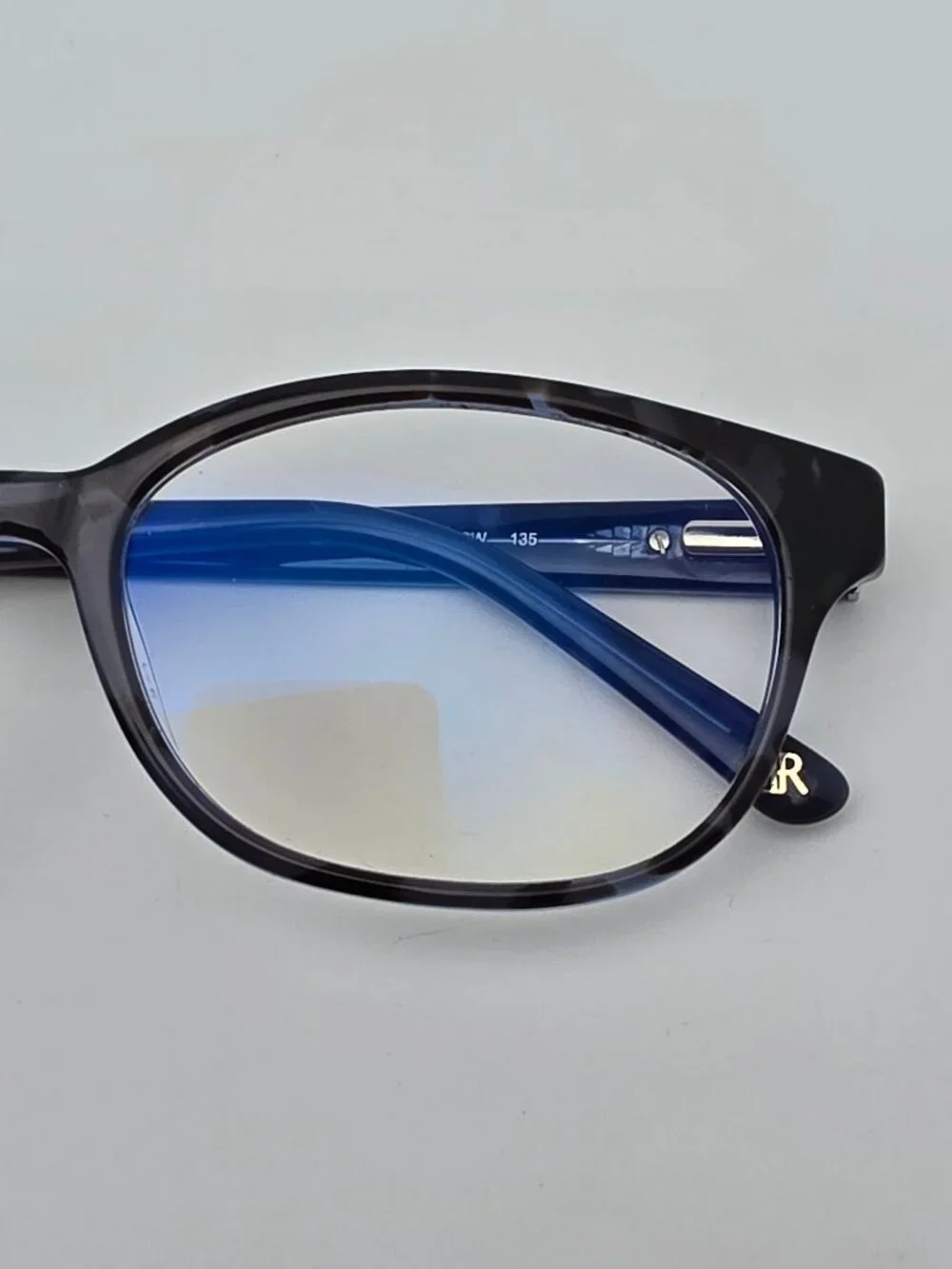 Banana Republic Kyna JBW Blue Havana Eyeglasses Frame w/ Flexhinge and Case 51mm